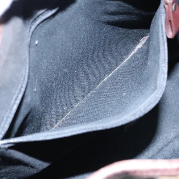 BURBERRY Nova Check Hand Bag PVC Beige Auth 93196 - Picture 12 of 14